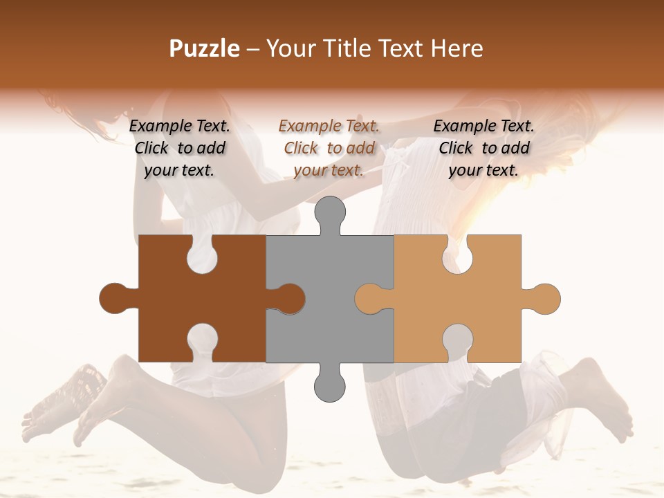 Fly Sundress Coast PowerPoint Template