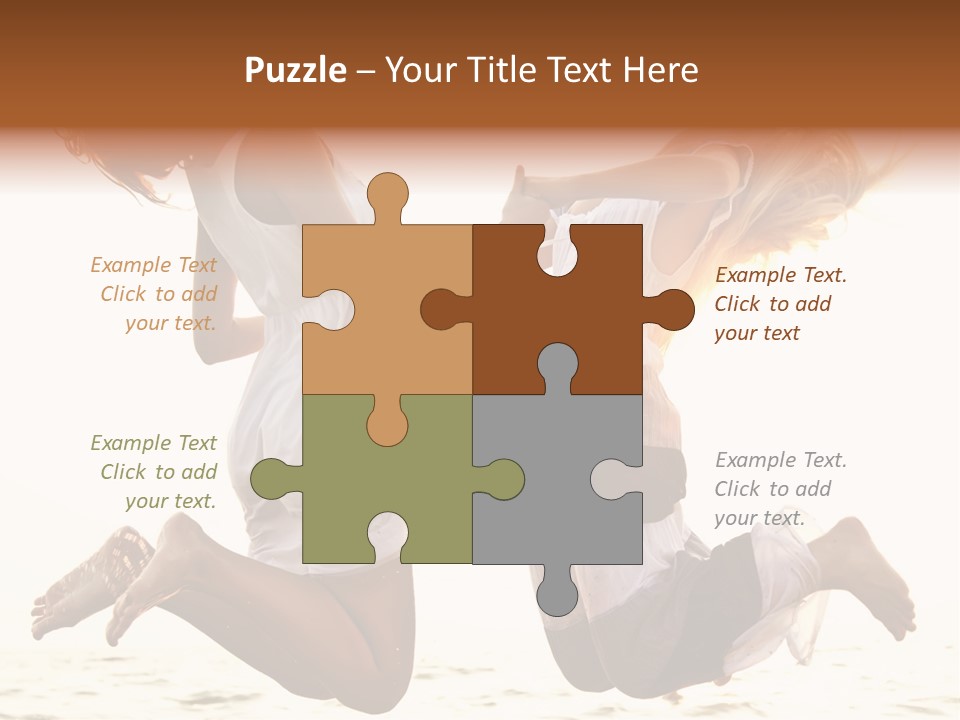 Fly Sundress Coast PowerPoint Template