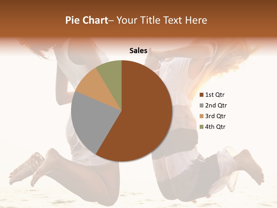 Fly Sundress Coast PowerPoint Template