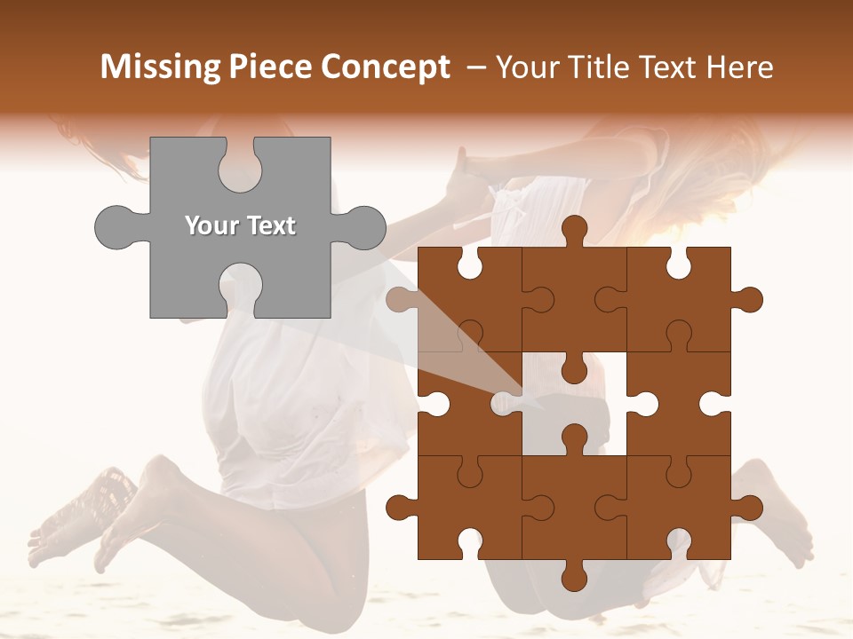 Fly Sundress Coast PowerPoint Template