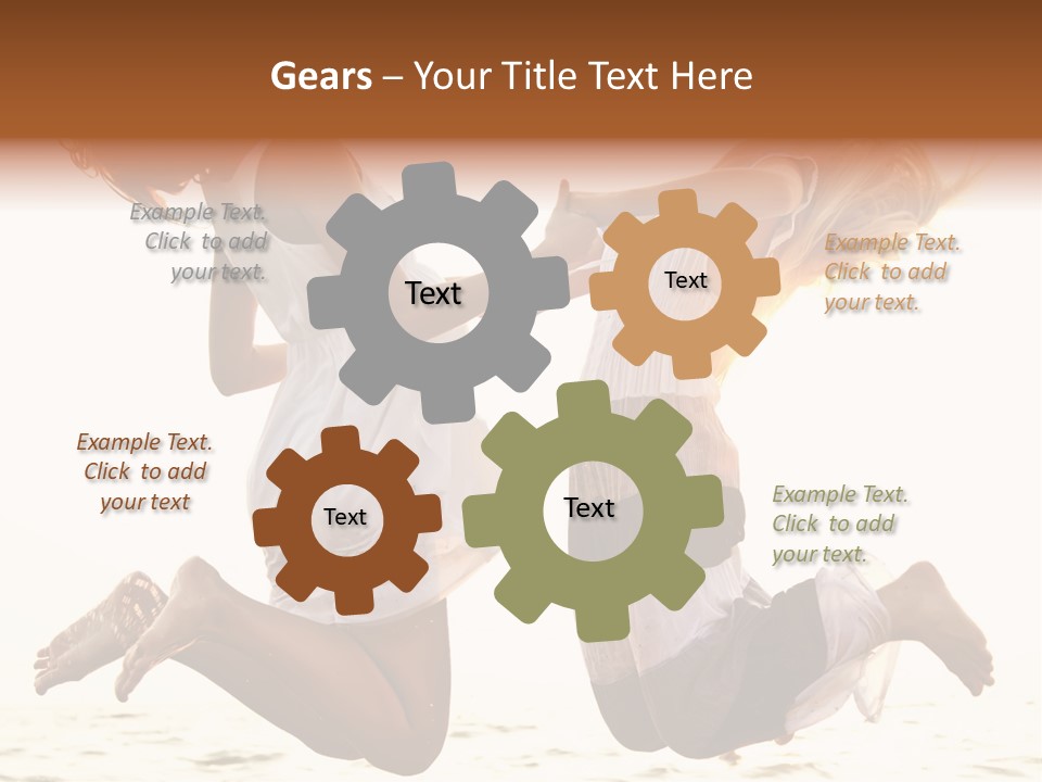 Fly Sundress Coast PowerPoint Template