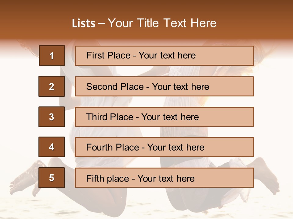 Fly Sundress Coast PowerPoint Template