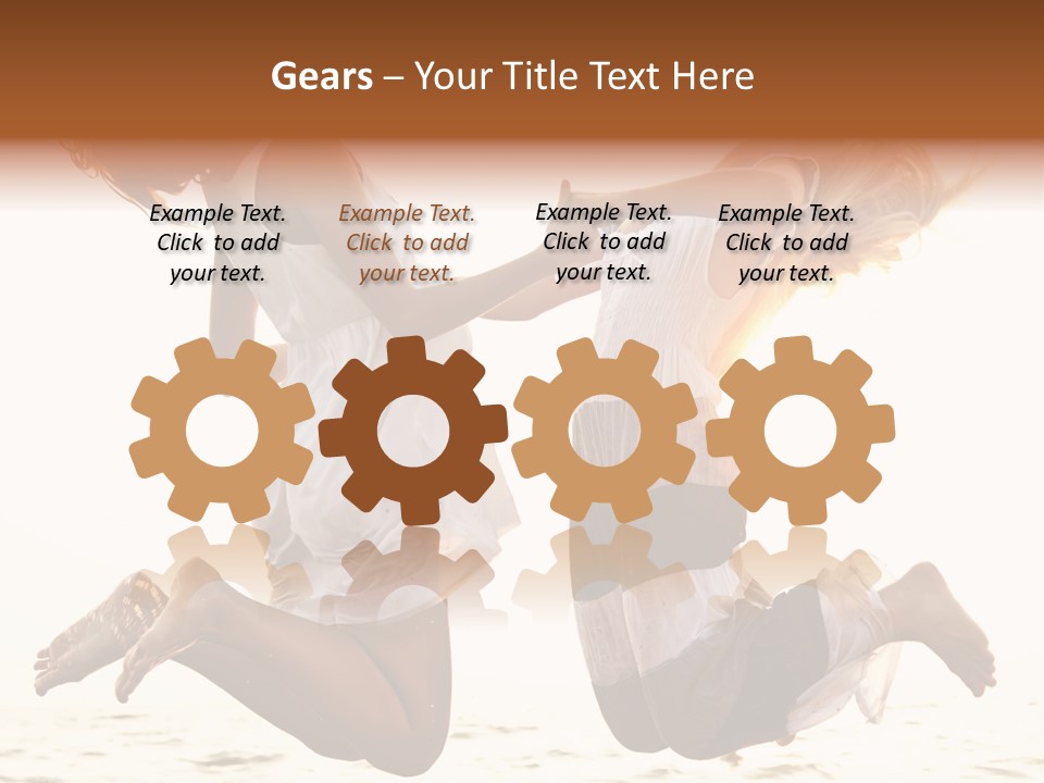 Fly Sundress Coast PowerPoint Template