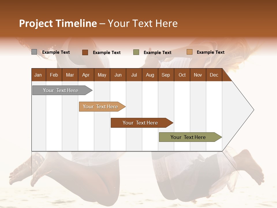 Fly Sundress Coast PowerPoint Template