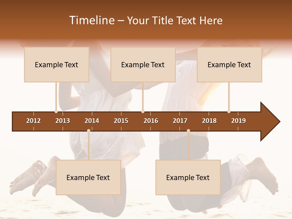 Fly Sundress Coast PowerPoint Template