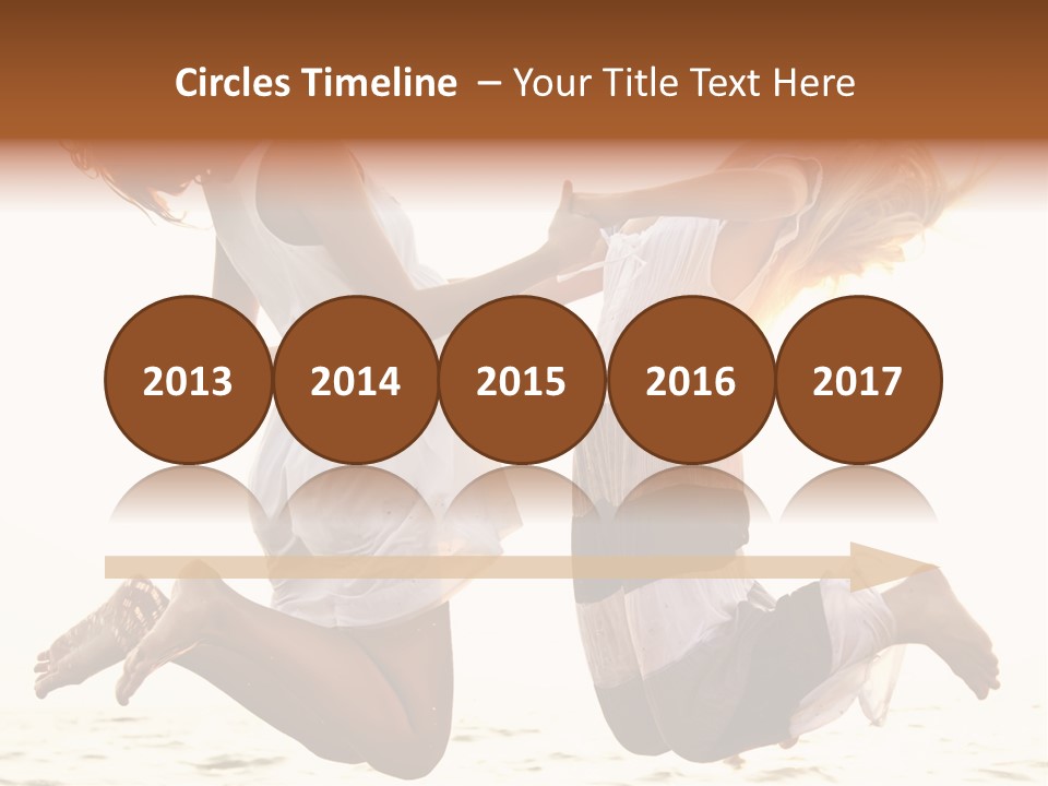 Fly Sundress Coast PowerPoint Template