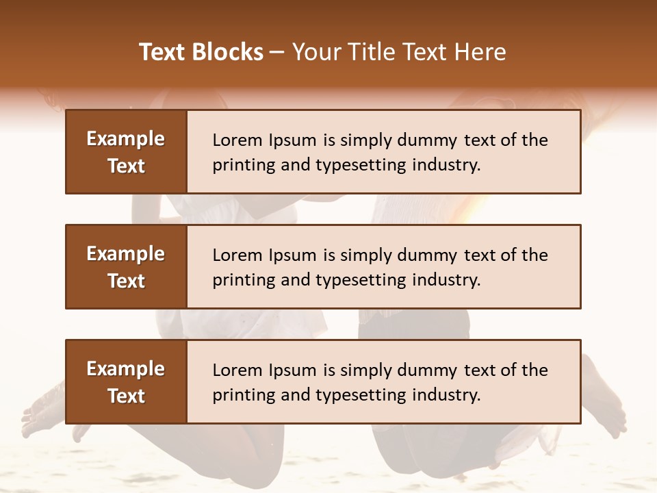 Fly Sundress Coast PowerPoint Template
