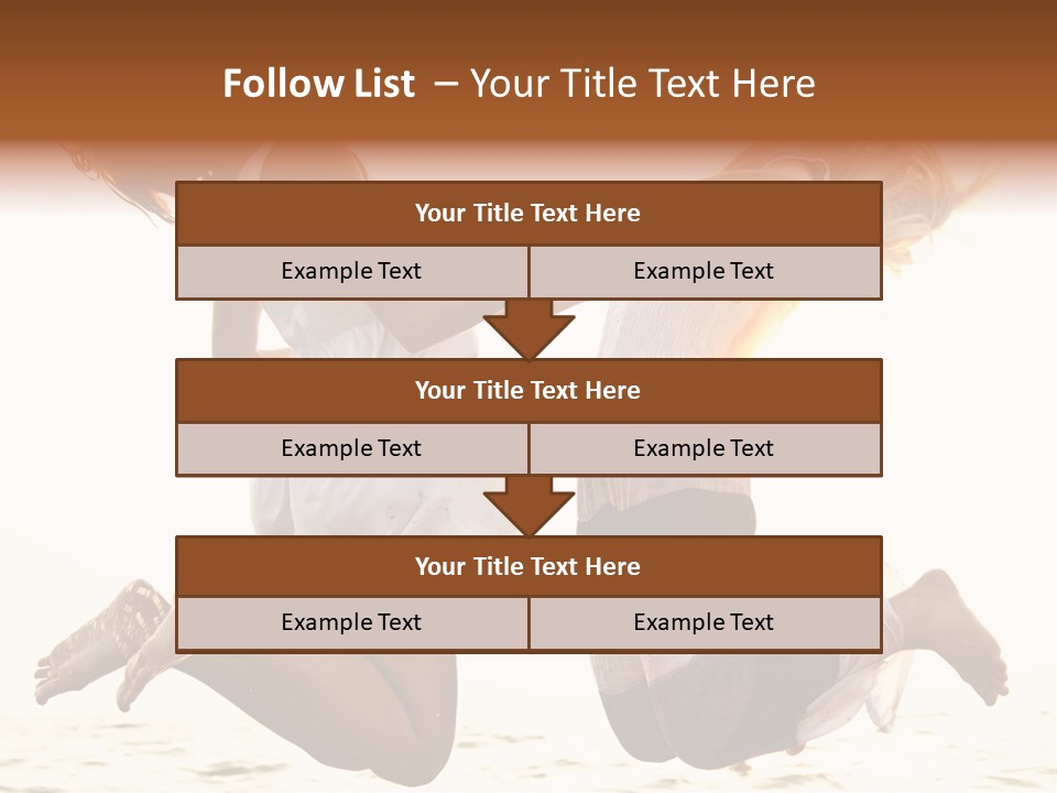 Fly Sundress Coast PowerPoint Template
