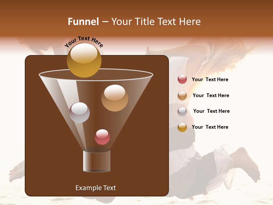 Fly Sundress Coast PowerPoint Template