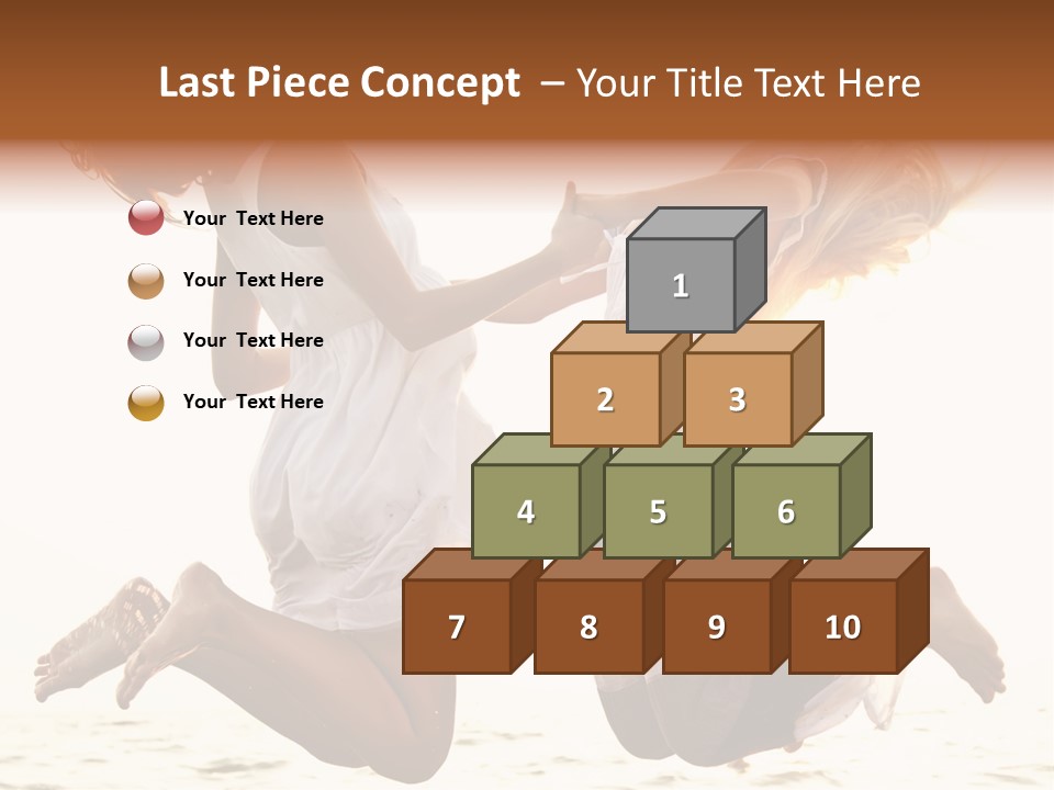 Fly Sundress Coast PowerPoint Template