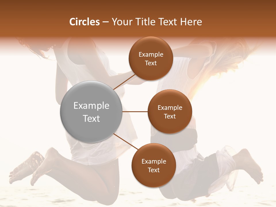 Fly Sundress Coast PowerPoint Template