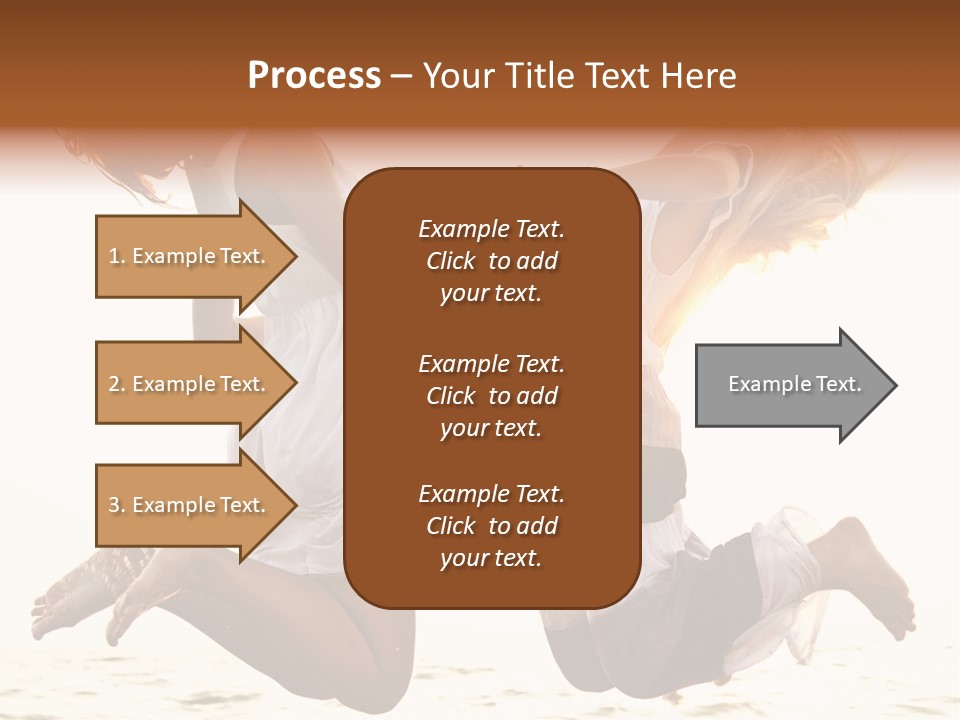 Fly Sundress Coast PowerPoint Template