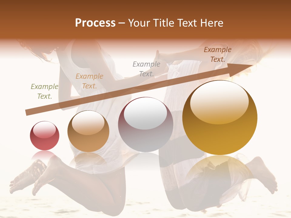 Fly Sundress Coast PowerPoint Template