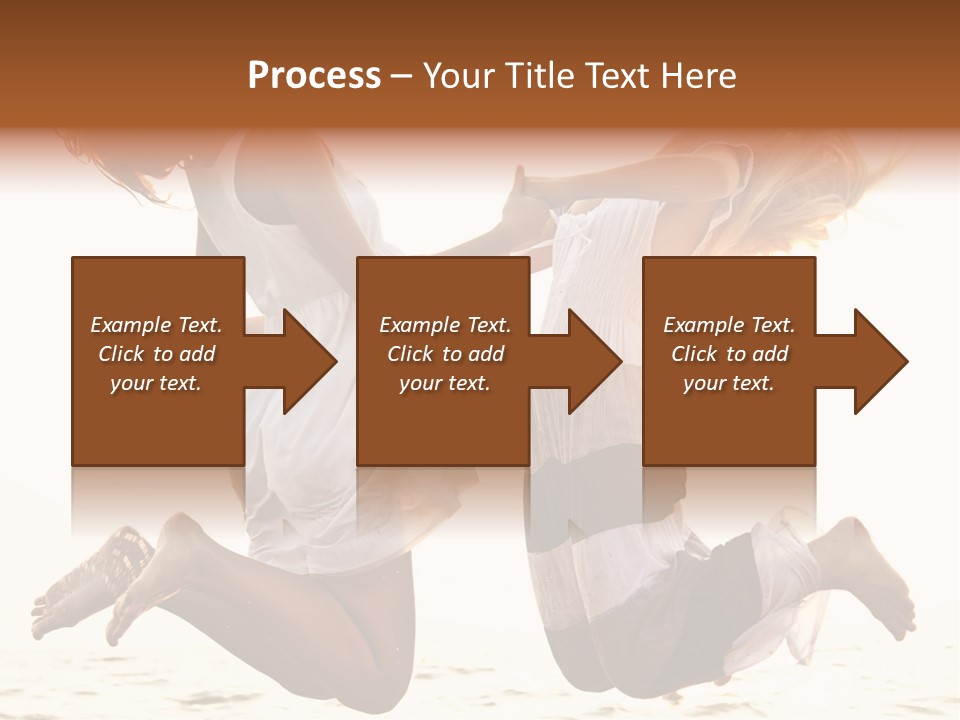 Fly Sundress Coast PowerPoint Template