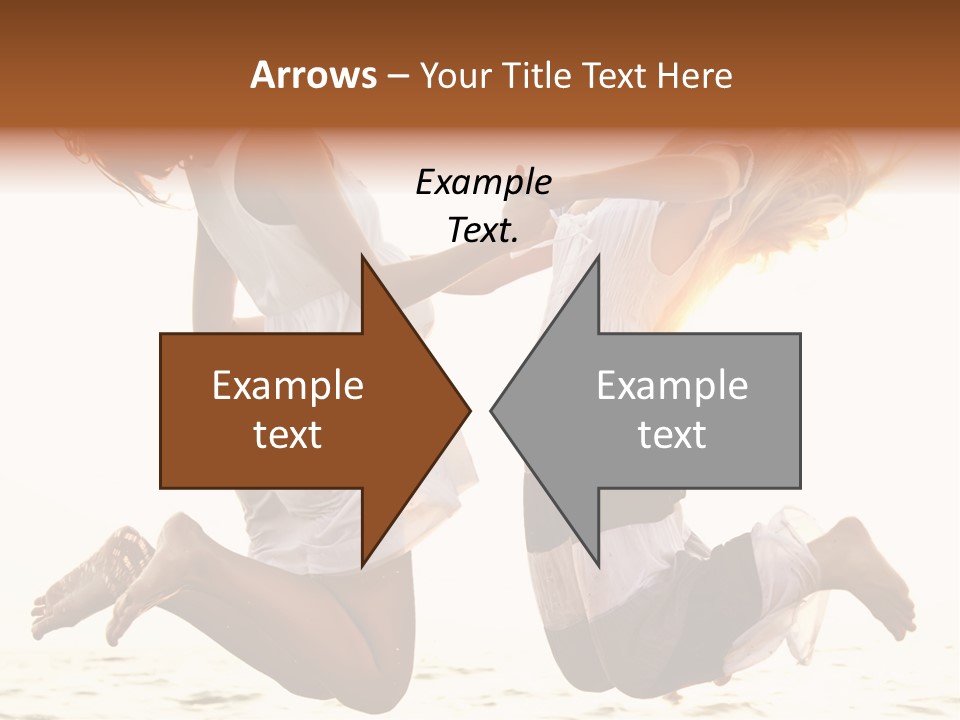 Fly Sundress Coast PowerPoint Template