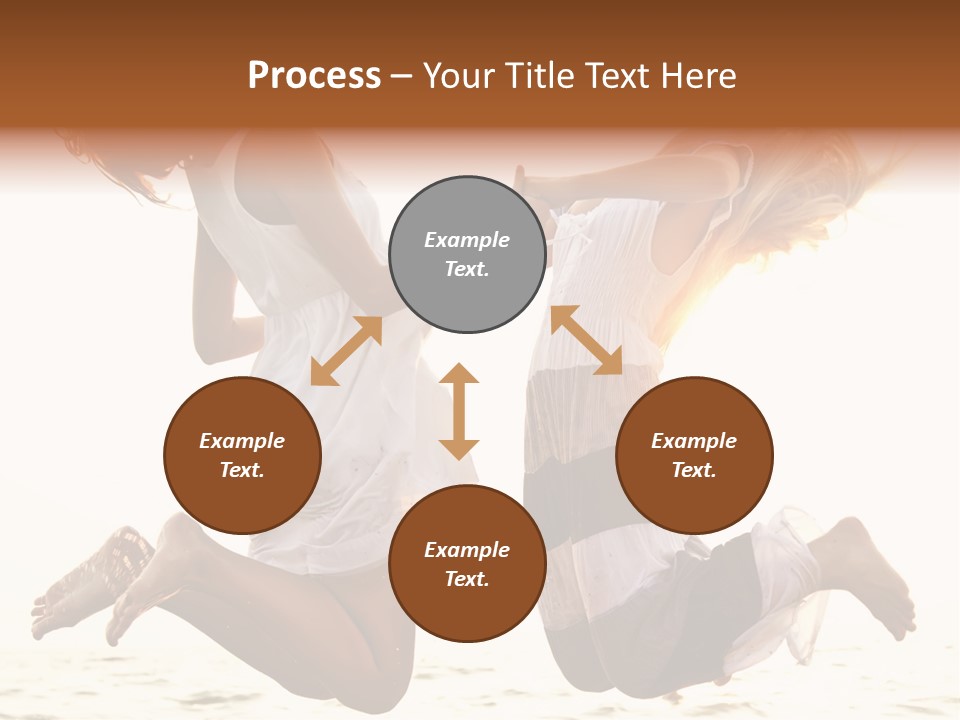 Fly Sundress Coast PowerPoint Template