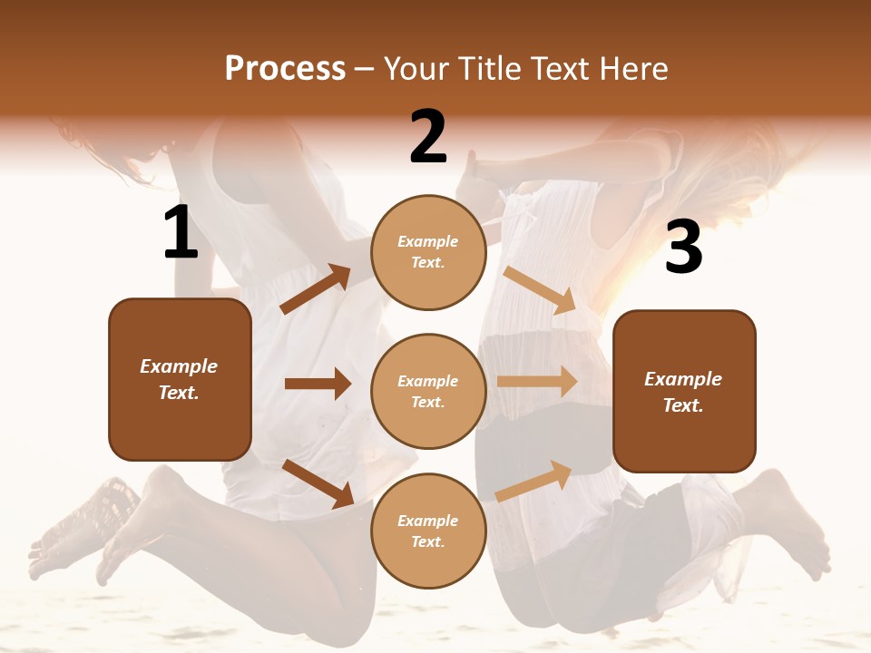 Fly Sundress Coast PowerPoint Template