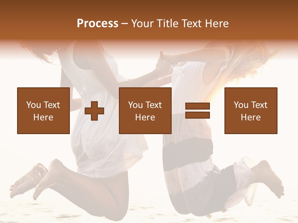 Fly Sundress Coast PowerPoint Template