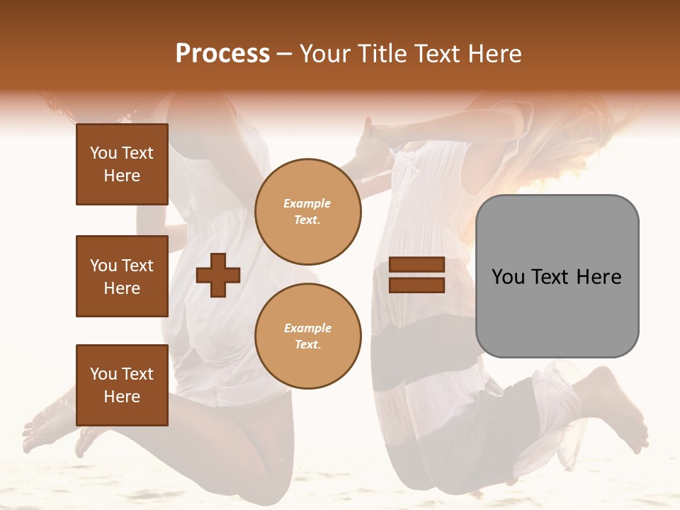 Fly Sundress Coast PowerPoint Template