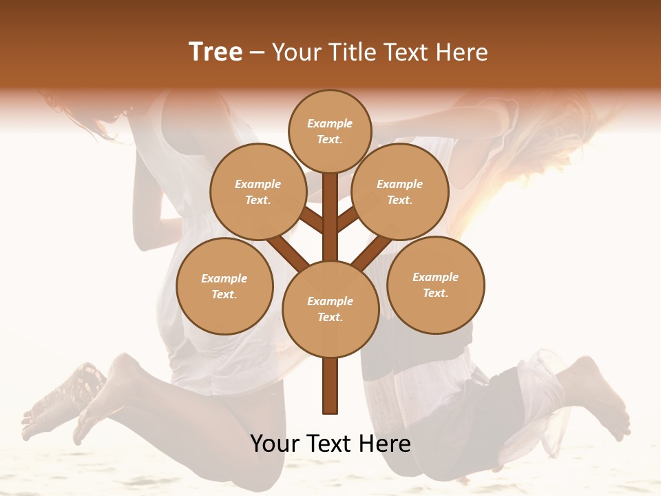 Fly Sundress Coast PowerPoint Template