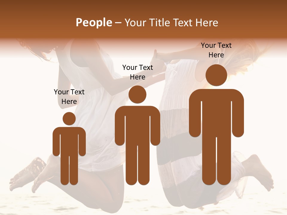 Fly Sundress Coast PowerPoint Template