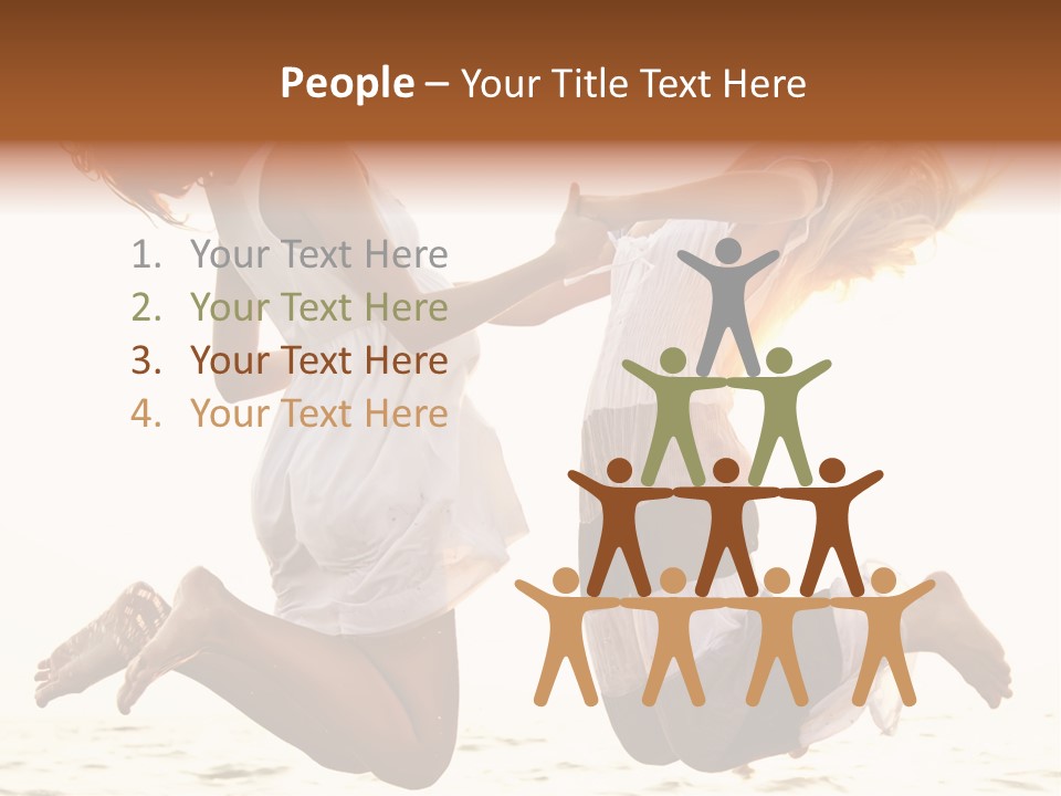 Fly Sundress Coast PowerPoint Template