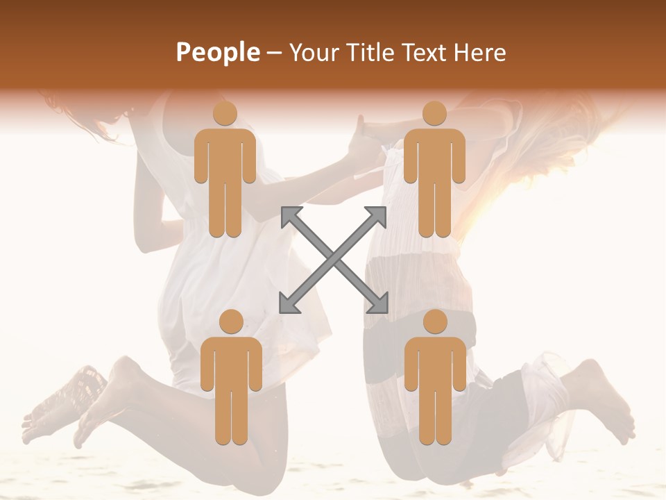 Fly Sundress Coast PowerPoint Template