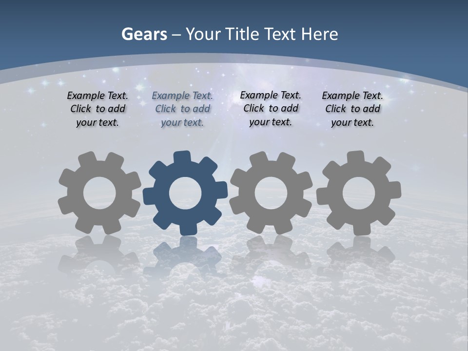 Shiny Glimmer Soft PowerPoint Template