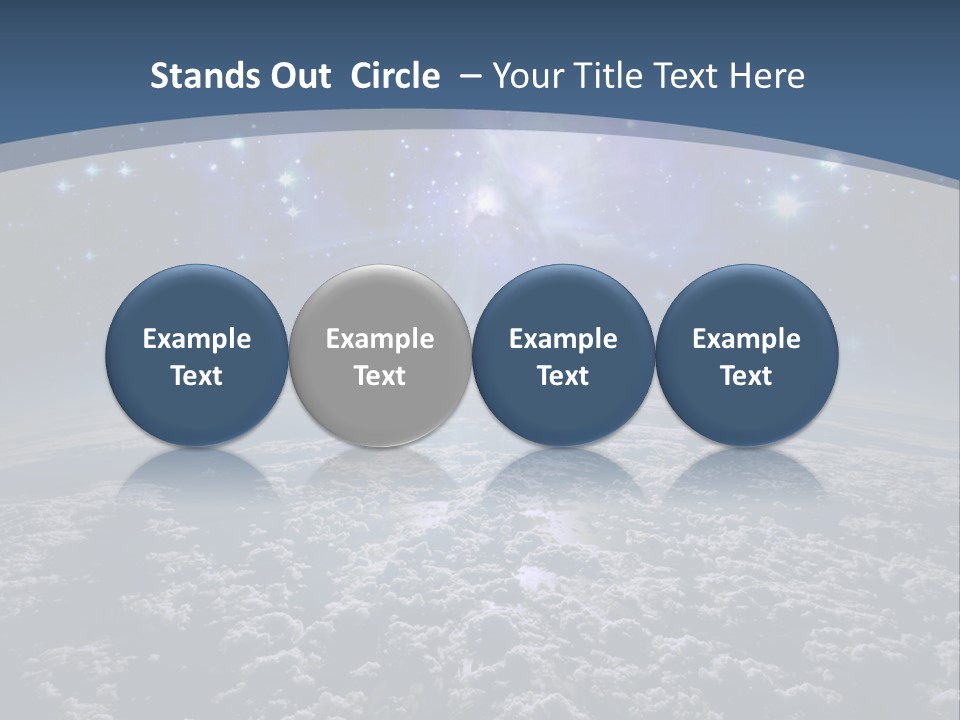 Shiny Glimmer Soft PowerPoint Template