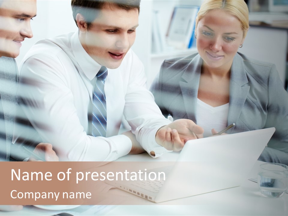 Executive Working Planning PowerPoint Template