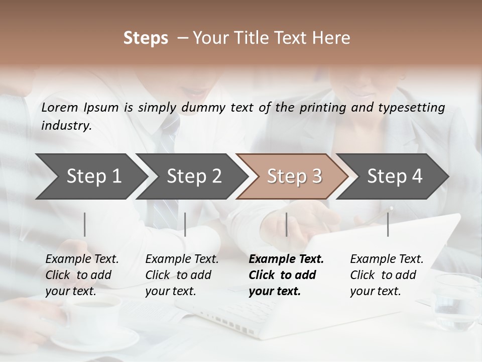 Executive Working Planning PowerPoint Template