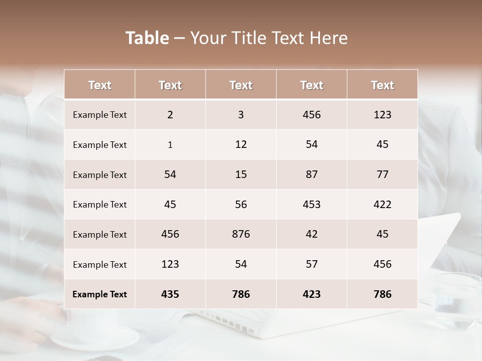 Executive Working Planning PowerPoint Template