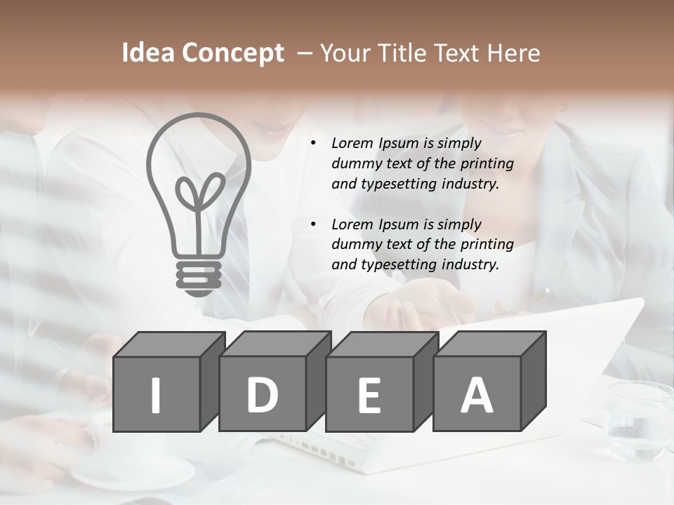 Executive Working Planning PowerPoint Template