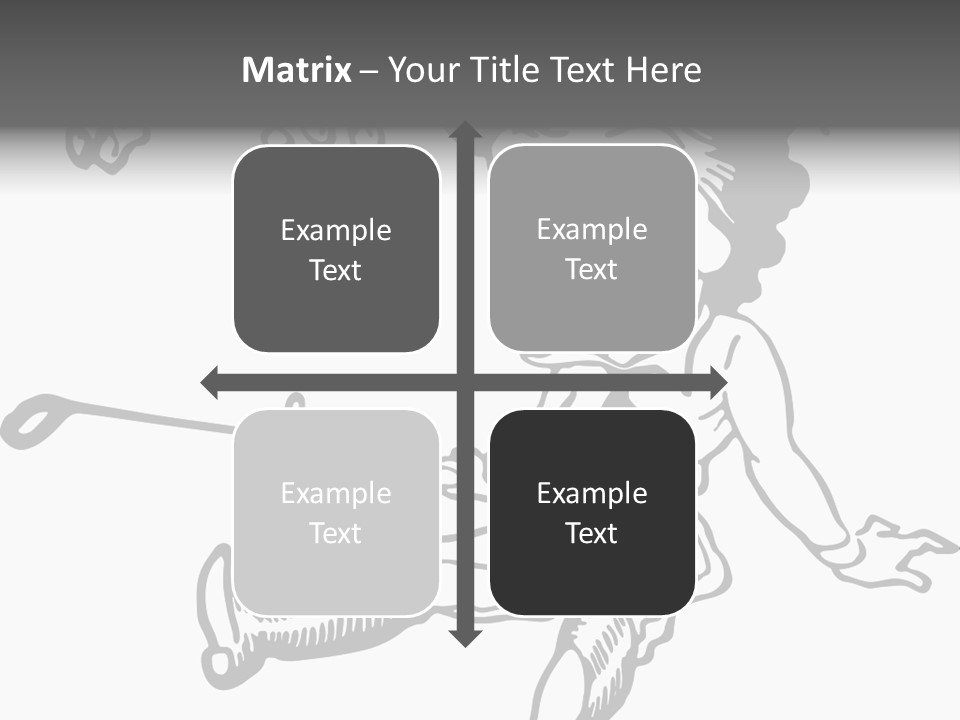 Surprised Clipart Galloping PowerPoint Template