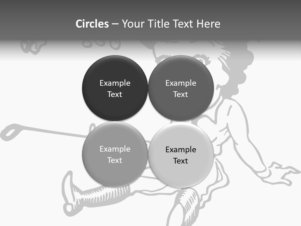 Surprised Clipart Galloping PowerPoint Template