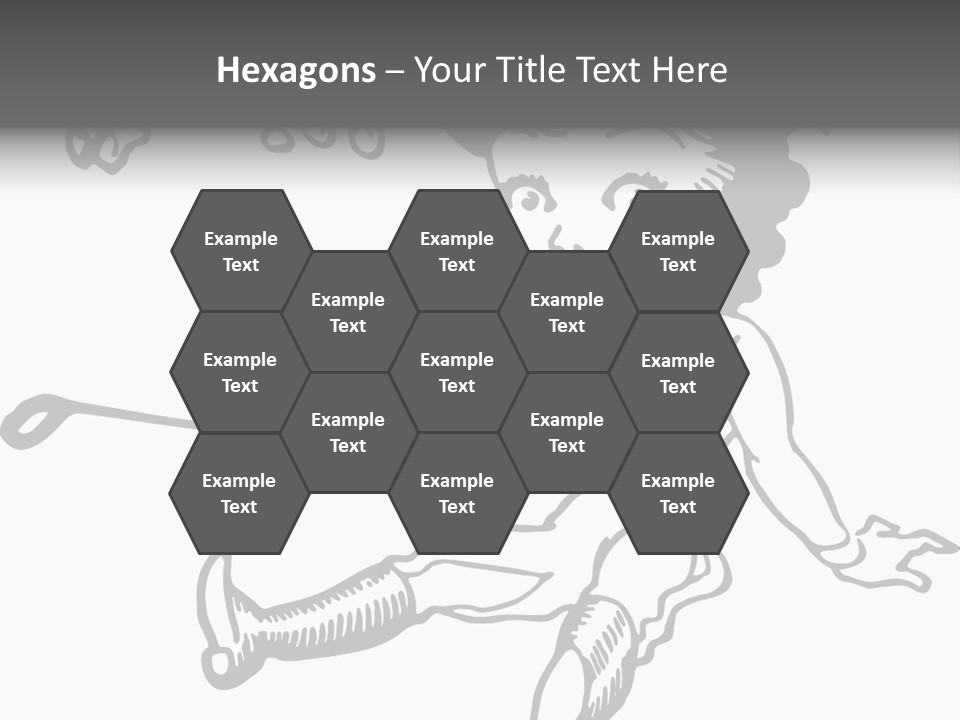 Surprised Clipart Galloping PowerPoint Template