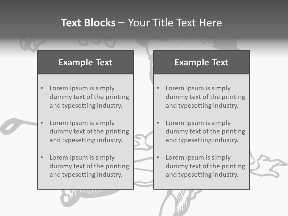 Surprised Clipart Galloping PowerPoint Template
