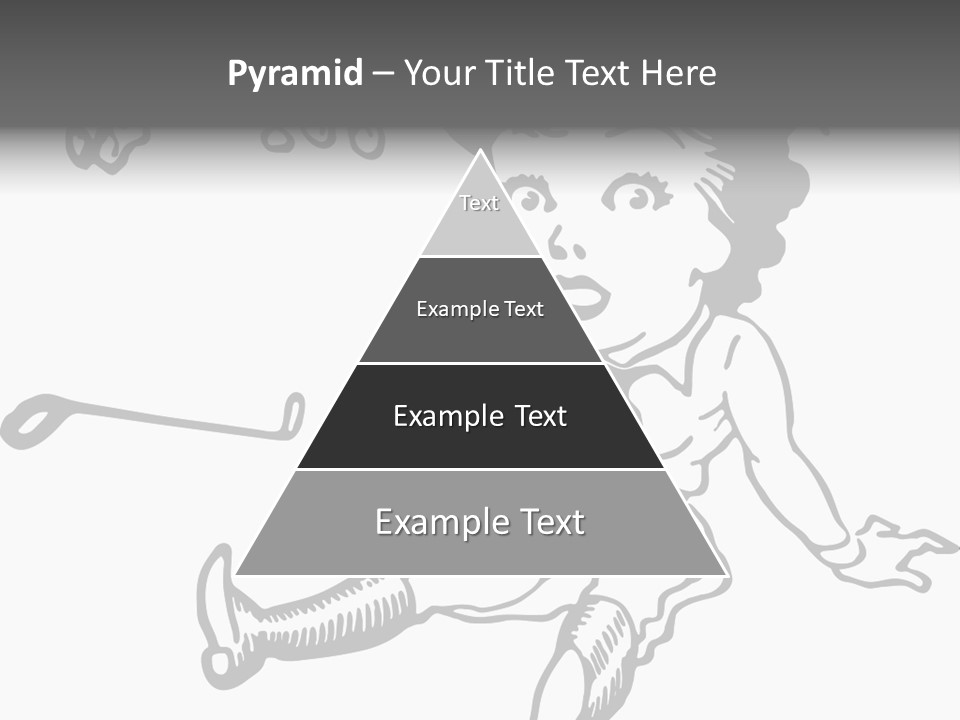 Surprised Clipart Galloping PowerPoint Template