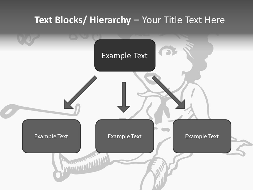 Surprised Clipart Galloping PowerPoint Template