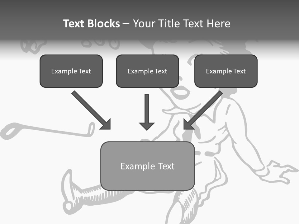 Surprised Clipart Galloping PowerPoint Template