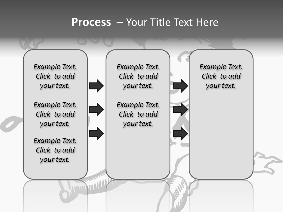 Surprised Clipart Galloping PowerPoint Template