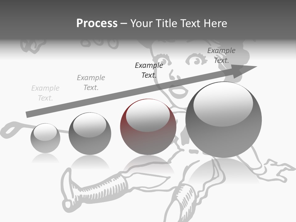 Surprised Clipart Galloping PowerPoint Template