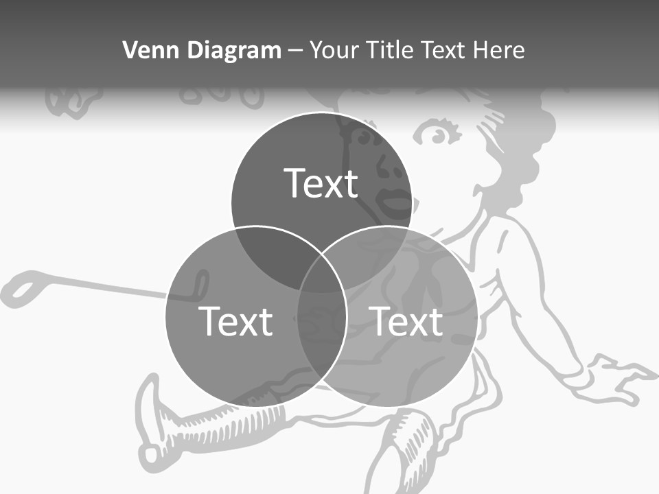 Surprised Clipart Galloping PowerPoint Template