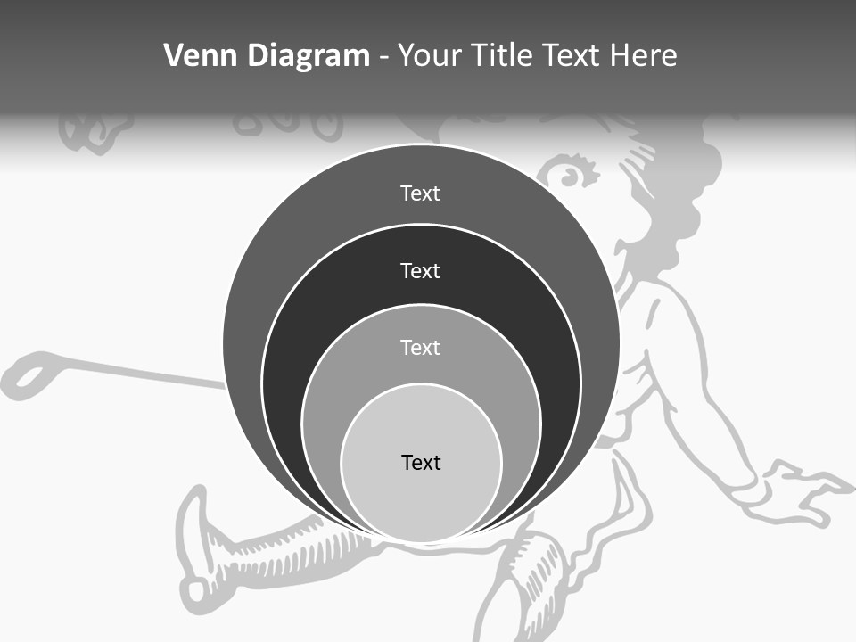 Surprised Clipart Galloping PowerPoint Template