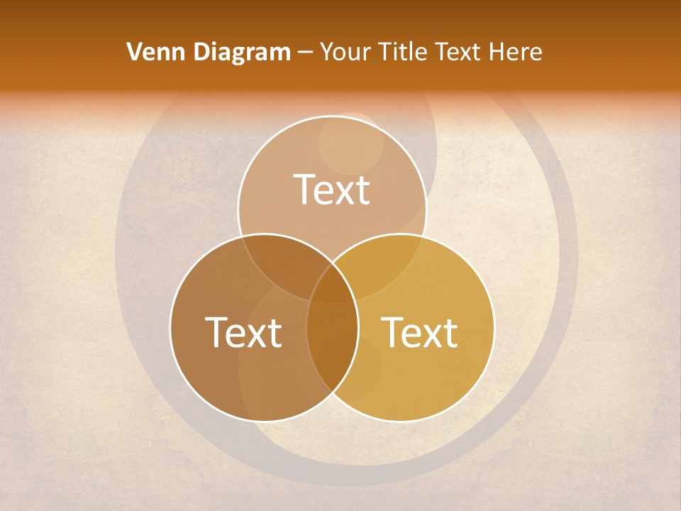 Texture Spirit Yang PowerPoint Template