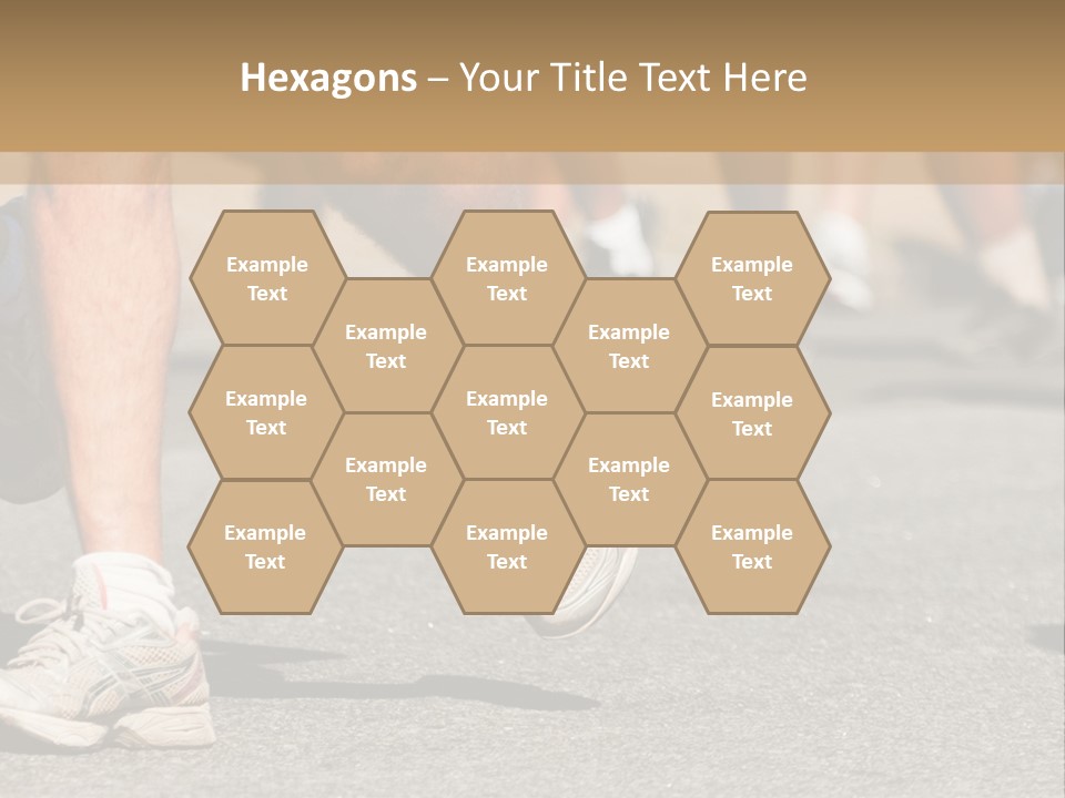 Competition Men Street PowerPoint Template