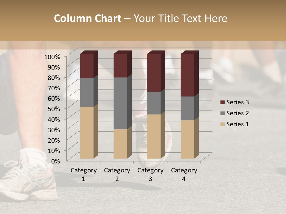Competition Men Street PowerPoint Template