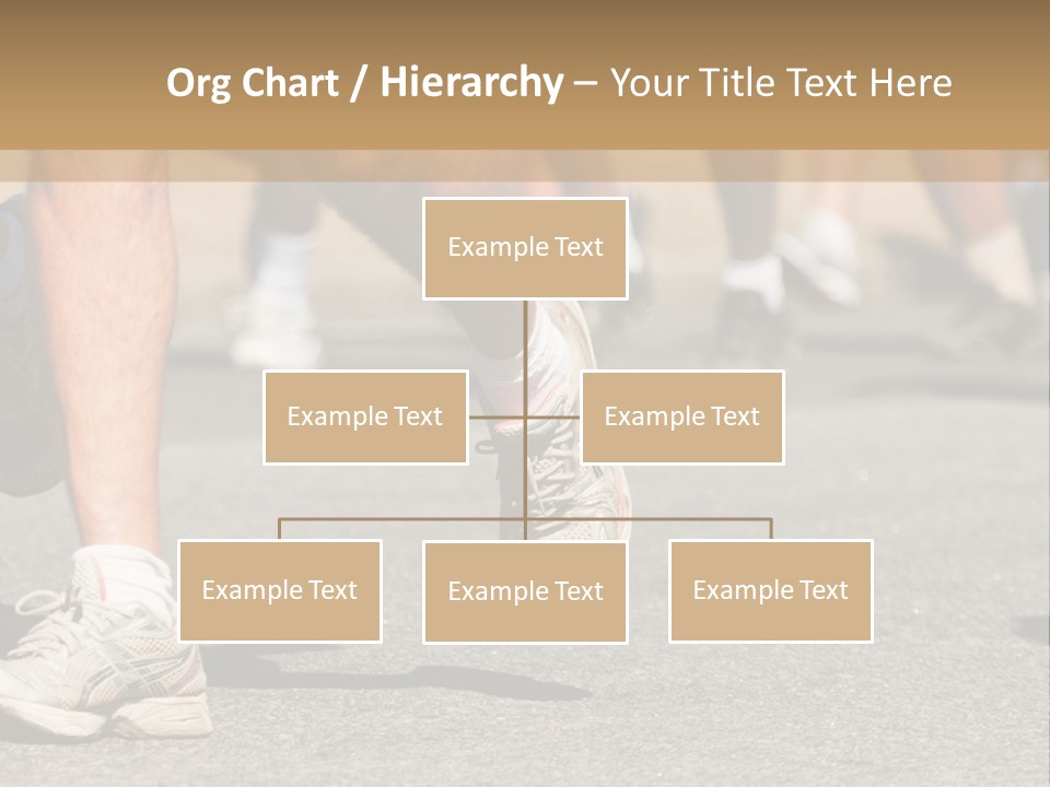 Competition Men Street PowerPoint Template
