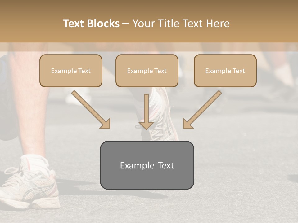 Competition Men Street PowerPoint Template