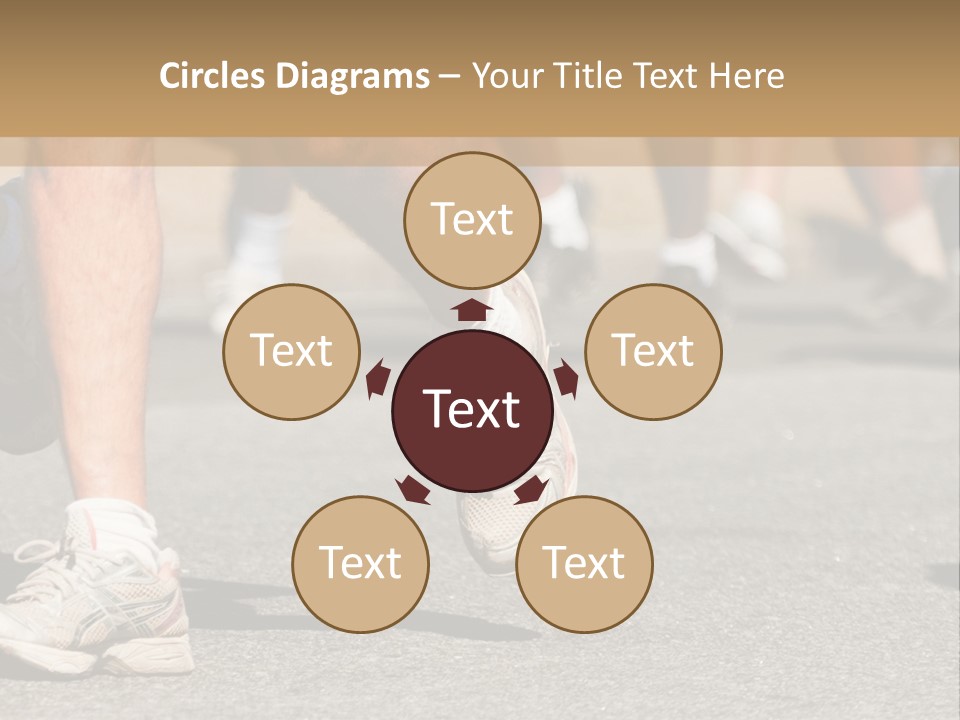 Competition Men Street PowerPoint Template